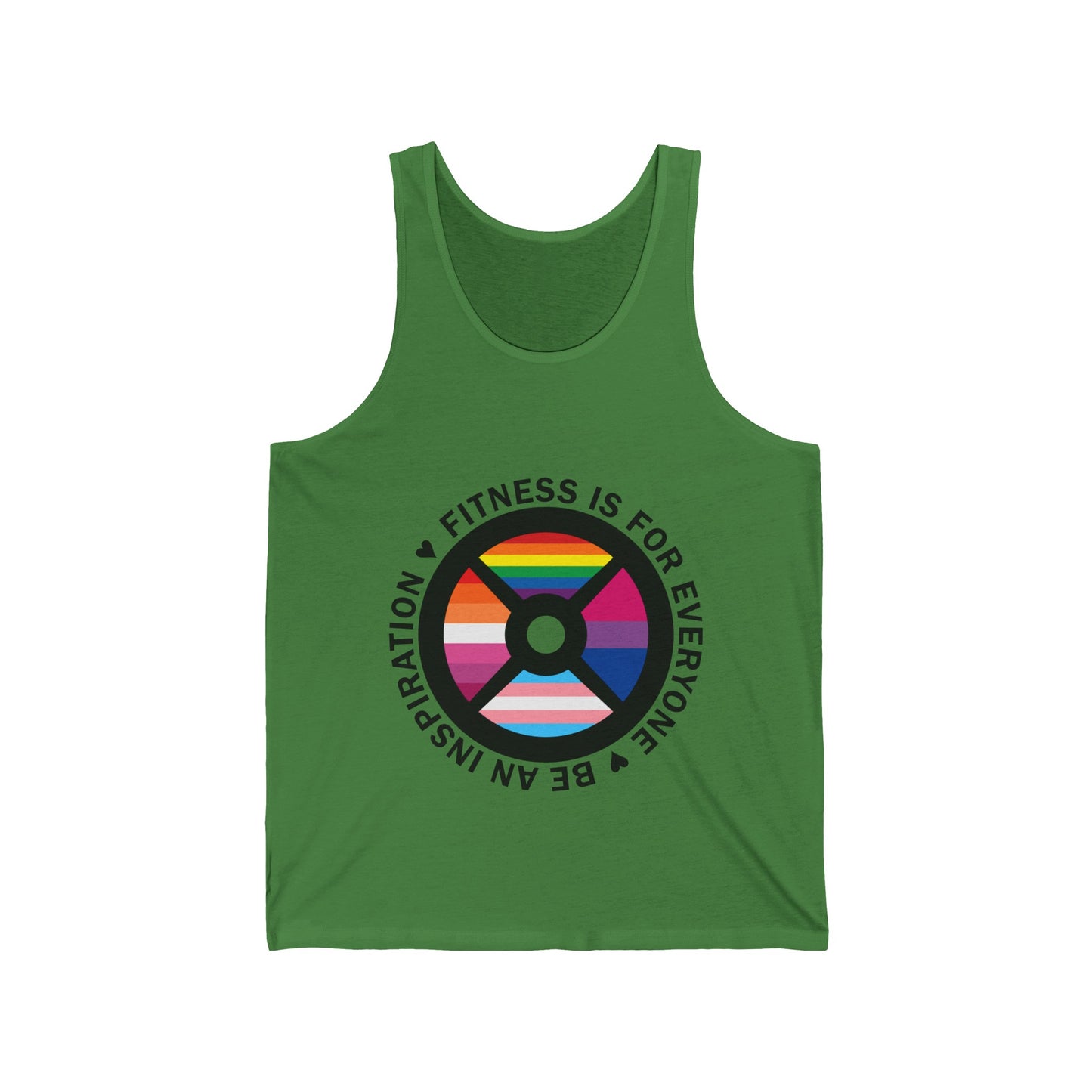 Pride - Be an Inspiration ♥ - Unisex Jersey Tank