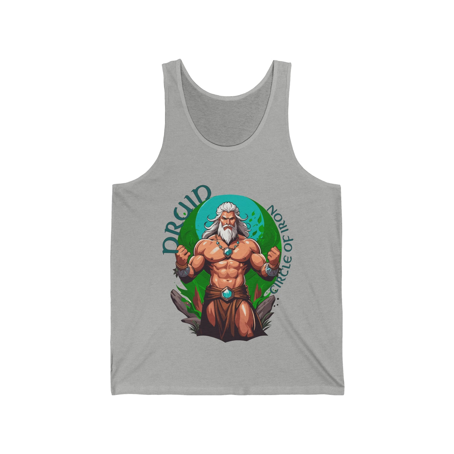 Druid Circle of Iron - Unisex Jersey Tank