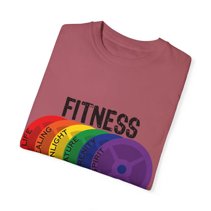 Fitness For All - Unisex Garment-Dyed T-shirt