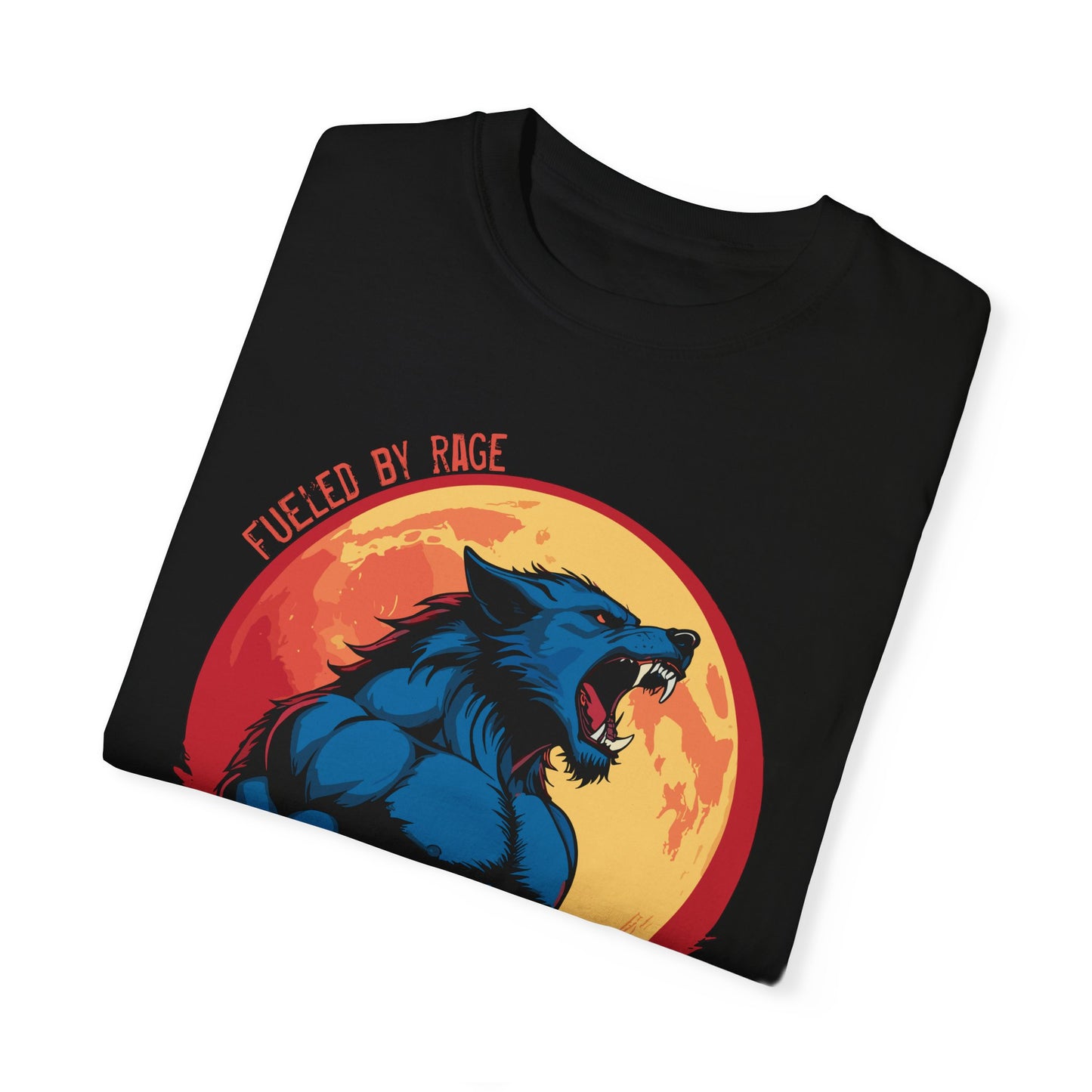 Werewolf - Fueled By Rage Unisex Garment-Dyed T-shirt