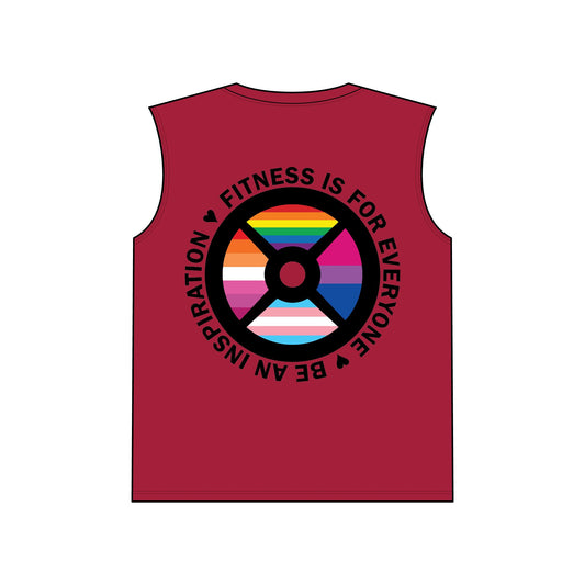 Fitness Is For Everyone Gym Men's Polyester Tank Top