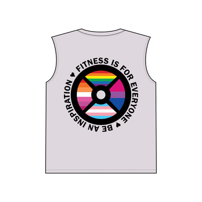 Fitness Is For Everyone Gym Men's Polyester Tank Top