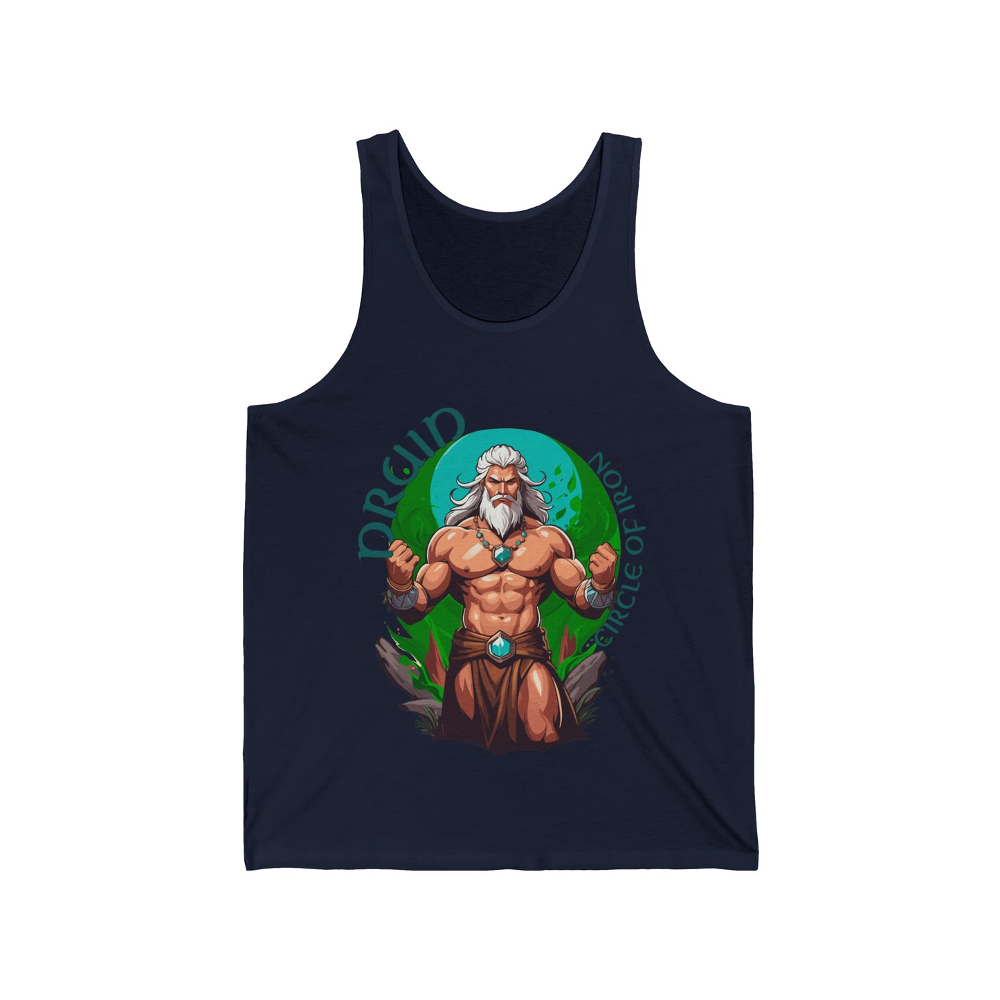 Druid Circle of Iron - Unisex Jersey Tank