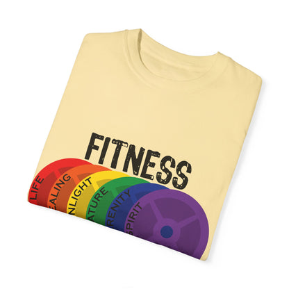 Fitness For All - Unisex Garment-Dyed T-shirt