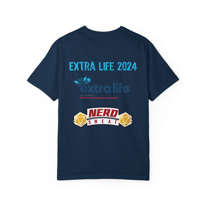 Extra Life 2024 - Unisex Garment-Dyed T-shirt