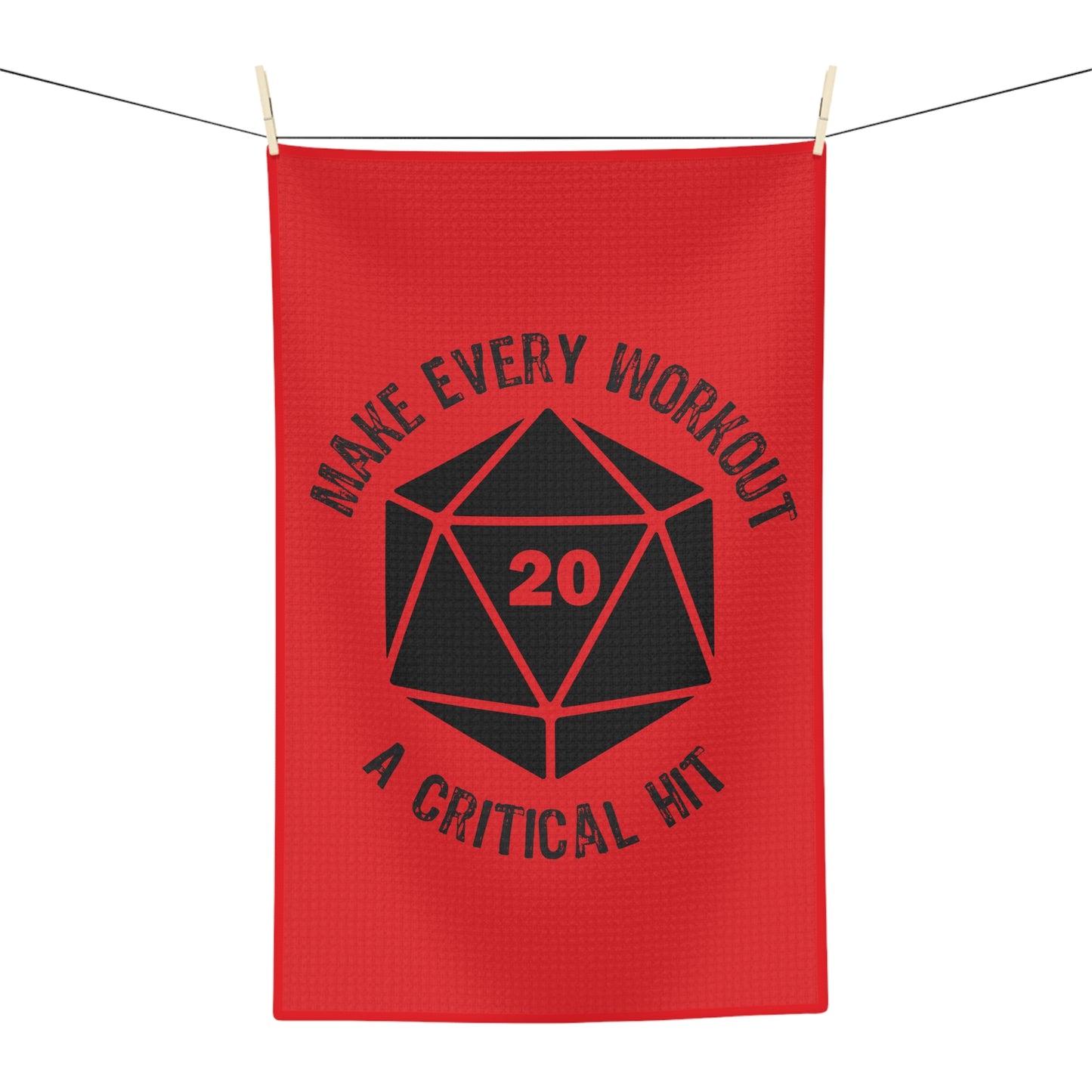 Workout Critical Hit - Microfiber Gym Towel
