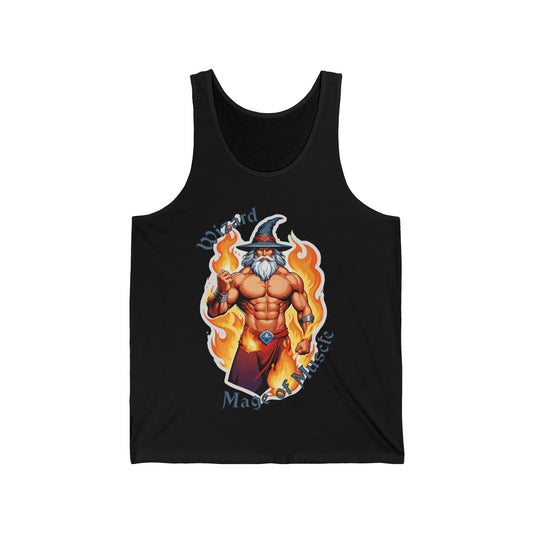 Mage of Muscle - Unisex Jersey Tank